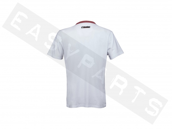Piaggio T-shirt VESPA Racing Sixties Special Edition Bianco / Rosso